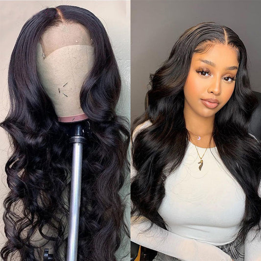 AngelBella Glory Virgin Hair 5X5 Body Wave Raw Hair HD Lace Frontal Human Hair Wigs