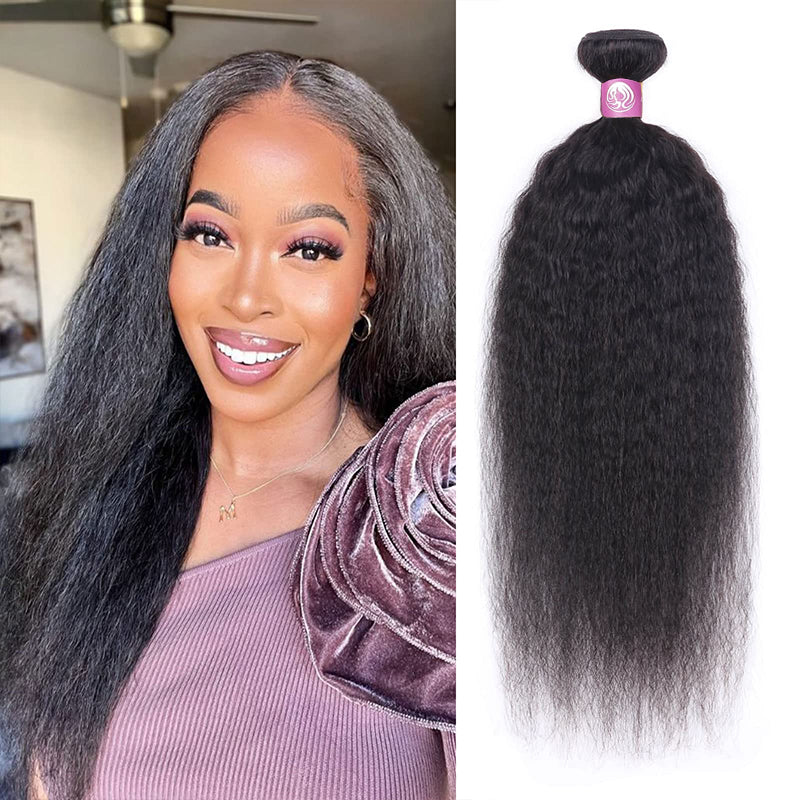 AngelBella DD Diamond Hair Natural Color Hair Weave Double Drawn 100% Human Hair Bundles