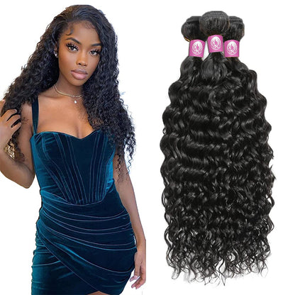 AngelBella DD Diamond Hair Natural Color Hair Weave Double Drawn 100% Human Hair Bundles