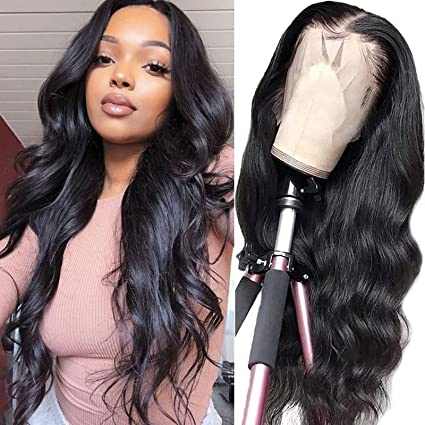 AngelBella Glory Virgin Hair 13X4 Body Wave Raw Hair HD Lace Frontal Human Hair Wigs