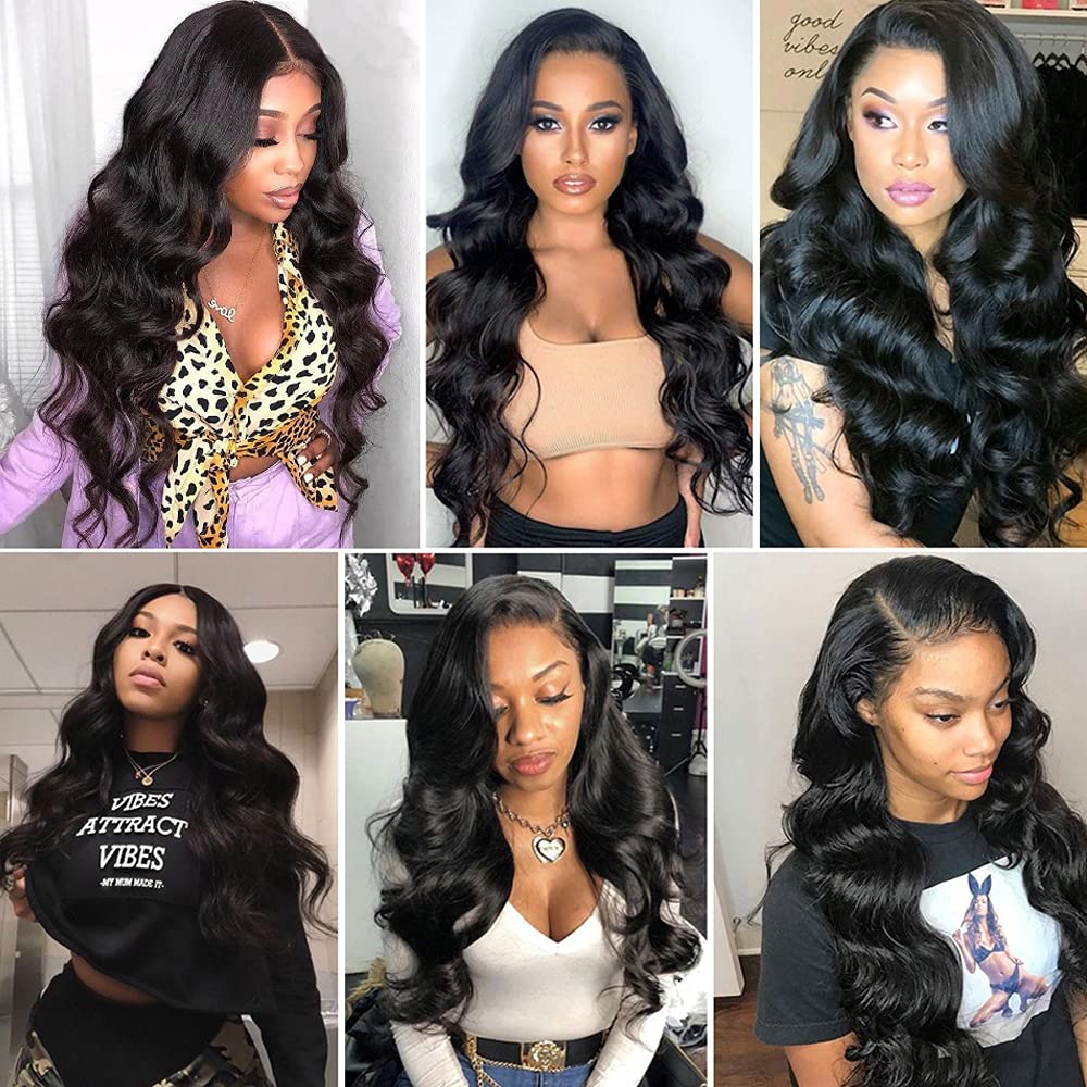 AngelBella DD Diamond Hair 13X4 HD Lace Frontal Body Wave Human Hair W